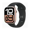 Умные часы Apple Watch Series 10 (GPS), 46 мм, Rose Gold Aluminum Case/Black Sport Band - M/L