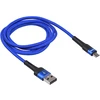 Кабель TFN Envy, microUSB, 1,2m, нейлон Blue (TFN-C-ENV-MIC1MBL)