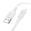 Дата-кабель Borofone BX111 USB-Lightning (2.4 А) 1 м, белый