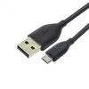 Дата-кабель USB-MicroUSB, 1 м, черный