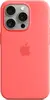 Silicone Case with MagSafe для iPhone 15 Pro Guava