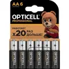 AA Батарейка OPTICELL Professional LR6, 6 шт.