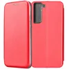 Чехол-книжка для Samsung Galaxy S21 FE G990 (красный) Fashion Case