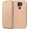 Чехол-книжка для Xiaomi Redmi Note 9 (розовый) Fashion Case