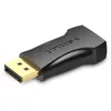 Адаптер видео VENTION HBPB0, DisplayPort (m) - HDMI (f) , ver 1.2, ver 2.0, GOLD, черный