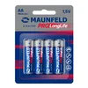 Батарейки Maunfeld Pro Long Life Alkaline LR6 (АА), 4 шт (MBLR6-BL4)