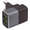 Блок питания (сетевой адаптер) LDNIO 2 USB выхода 2,4А Quick Charge 3.0 + кабель для Apple 8 pin A2206 черный, коробка