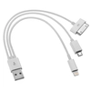 Кабель для зарядки iPhone, iPad, HTC, Samsung с MicroUSB, Lightning, USB 30 Pin