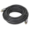 Кабель аудио-видео Buro V1.4, DisplayPort (m) - DisplayPort (m) , ver 1.4, 10м, GOLD, черный [bhp-dpp-1.4-10g]