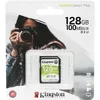 Карта памяти SDXC UHS-I U3 Kingston Canvas Select Plus 128 ГБ, 100 МБ/с, Class 10, SDS2/128GB, 1 шт., без адаптера