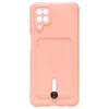 Чехол-накладка - SC304 с картхолдером для "Samsung SM-A125 Galaxy A12" (light pink) (208711)