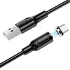 Кабель USB - Type-C Borofone BX41 Amiable магнитный (повр. уп)  100см 2,4A  (black)