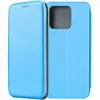 Чехол-книжка для Xiaomi Redmi 10C (голубой) Fashion Case