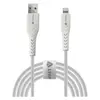 Кабель LYAMBDA USB Type-A(m)/Lightning(m), 2,4A, 1 м, белый (LAL10-WH)