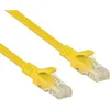 Патч-корд EXEGATE UTP-RJ45-RJ45-5e-0,5M-YL UTP, кат.5E, 0.5м, 4 пары, алюминий омедненный, многожильный, желтый