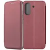 Чехол-книжка для Xiaomi Redmi 13C (темно-красный) Fashion Case