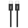 Кабель TFN 2хUSB Type-C 60W 2 м Black (TFN-C-IP-CC2M-BK)