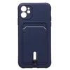 Чехол-накладка - SC304 с картхолдером для "Apple iPhone 11" (dark blue) (208473)