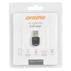 Bluetooth адаптер Digma D-BT400A BT 4.0+EDR class 1.5, USB, 20м, черный