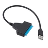 Адаптер-переходник USB 2.0 - SATA 7+15 pin для HDD/SSD