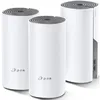 Бесшовный Mesh роутер TP-LINK Deco E4, AC1200, белый, 3 шт. в комплекте [deco e4(3-pack)]