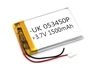 Аккумулятор универсальный 5x34x50 мм 3.8V 1500mAh Li-Pol (2 Pin)