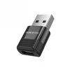 Переходник (адаптер) Borofone BV18 USB 3.0-Type-C, черный