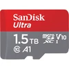 Карта памяти SanDisk 1.5TB Ultra UHS-I microSDXC 150MB/s + SD Adapter A1 C10