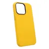 Чехол Leather Co для iPhone 15 Pro Max, жёлтый (2038648430277)