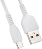 Кабель Hoco X13 USB to microUSB 1m White