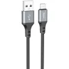 Кабель Hoco X92 Honest Micro, micro USB (m) - USB (m), 3м, 2.4A, черный