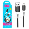 Кабель USB - MicroUSB Hoco X82 (2.4A, силикон, термостойкий) Черный