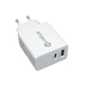 Блок питания (сетевой адаптер) Amperin USB-А, USB-C (YDS-TC045-011) 45W белый