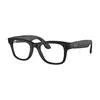 Умные очки Ray-Ban Meta Wayfarer (Standard), Matte Black/Clear to G15 Green Transitions