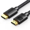 Кабель аудио-видео UGREEN HD119, HDMI (f) - HDMI (f), 2м, GOLD, ф/фильтр, черный [40101]