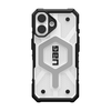 Чехол UAG Pathfinder Clear для IPhone 16 с MagSafe, Ice/Silver