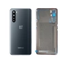 Задняя крышка для OnePlus Nord глянцевая серая (Gray Onyx) со стеклом камеры