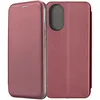 Чехол-книжка для Realme C67 (темно-красный) Fashion Case