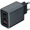 Сетевое зарядное устройство Redline XC-7, USB + 2xUSB type-C, 67Вт, 3A, черный [ут000038332]