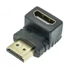 Переходник (адаптер) HDMI-HDMI (угловой 90°)