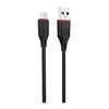 Дата-кабель Borofone BX17 USB-MicroUSB, 1 м, черный