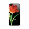 Силиконовый чехол Красный тюльпан на iPhone 4/4S