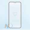 Защитное стекло iPhone 12 mini полное покрытие (черный) (тех. упаковка)