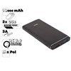 Универсальный внешний аккумулятор HOCO J2 Beibo Rapid 10000mAh 2xUSB 3А QC3.0 LED Li-Pol (черный)