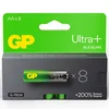 Батарейки GP Ultra+ Alkaline, АА (LR6), 8 шт (GP15AUPA21-2CRB8)