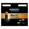 Батарейки Duracell Optimum АА LR6-10BL, 10 шт (Б0056026)