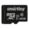 Карта памяти Smartbuy micro SDXC 128GB U3 V30 A1 Advanced R/W up to 90/55, с адаптером SD (SB128GBSDU1A-AD)