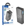 Внешний Аккумулятор (Power Bank) Hoco Q17B 20000 mAh (130W, QC3.0, PD, USB, 2Type-C, LED дисплей) Серый