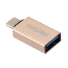 OTG-адаптер Remax RA-OTG1 USB-Type-C, золото