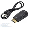 Переходник с HDMI на VGA + звук jack 3,5 мм